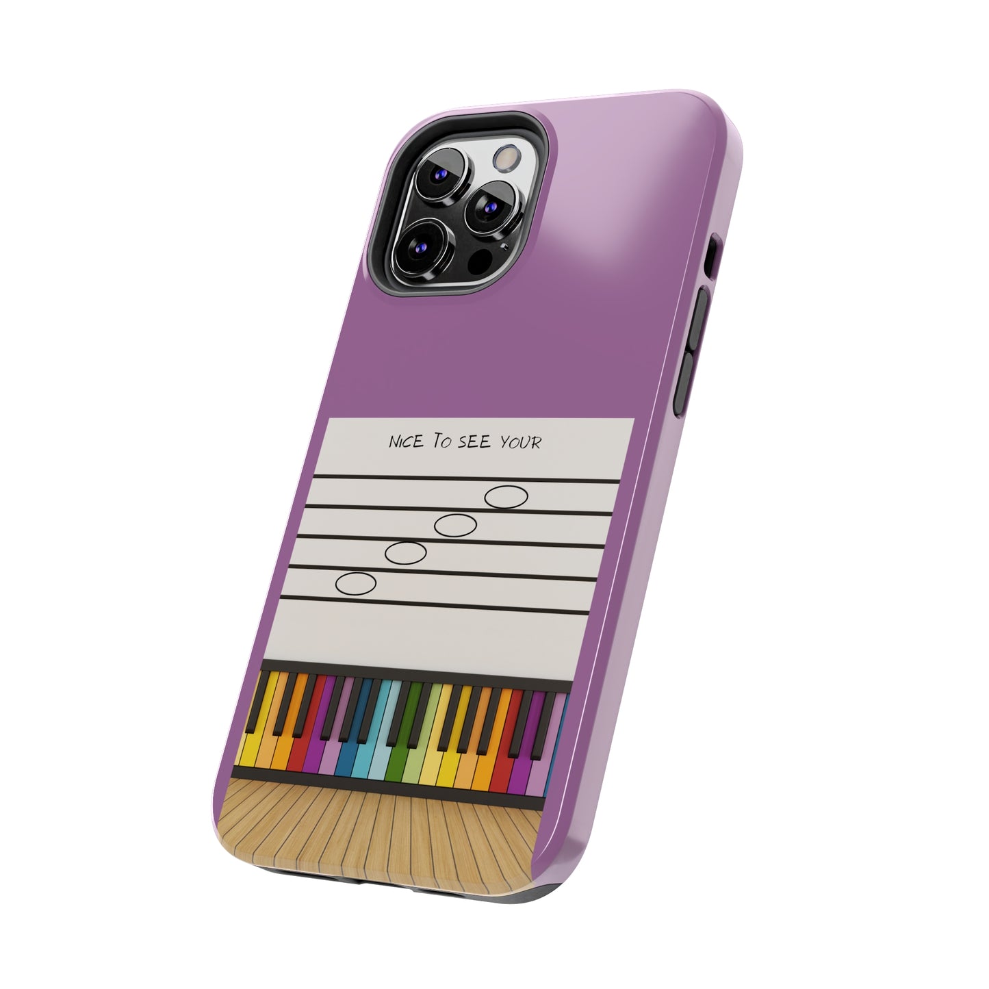 Purple Nice To See Your Face | Mostly iPhone Cases | MIC