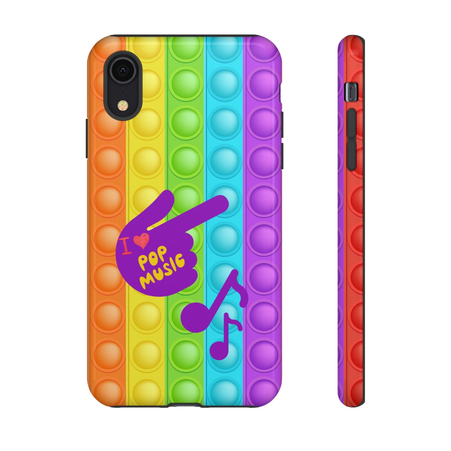 I Love Pop Music | Mostly Android Cases | MAC (not an actual pop it game)