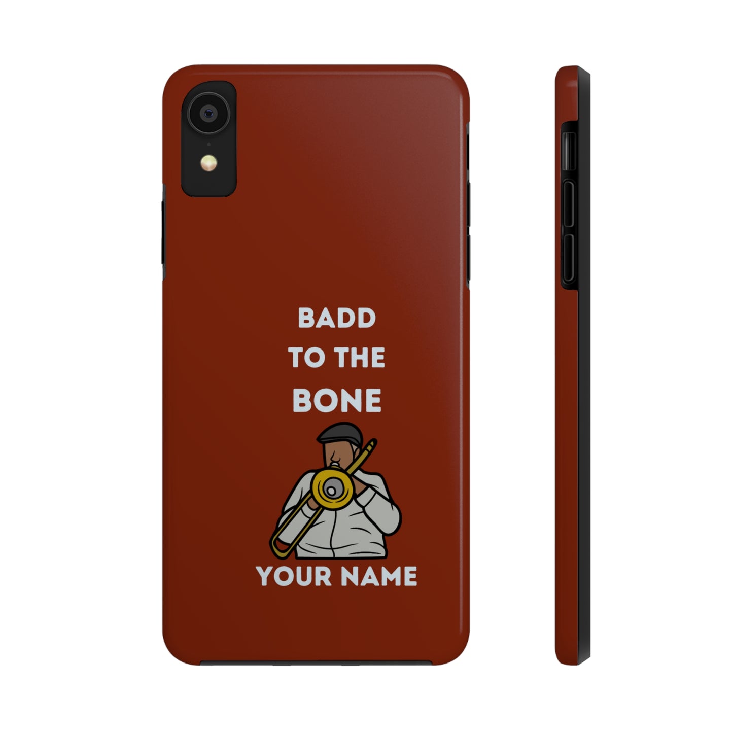 Badd to the Bone Trombone Man Phone Case | Mostly iPhone Cases | MIC