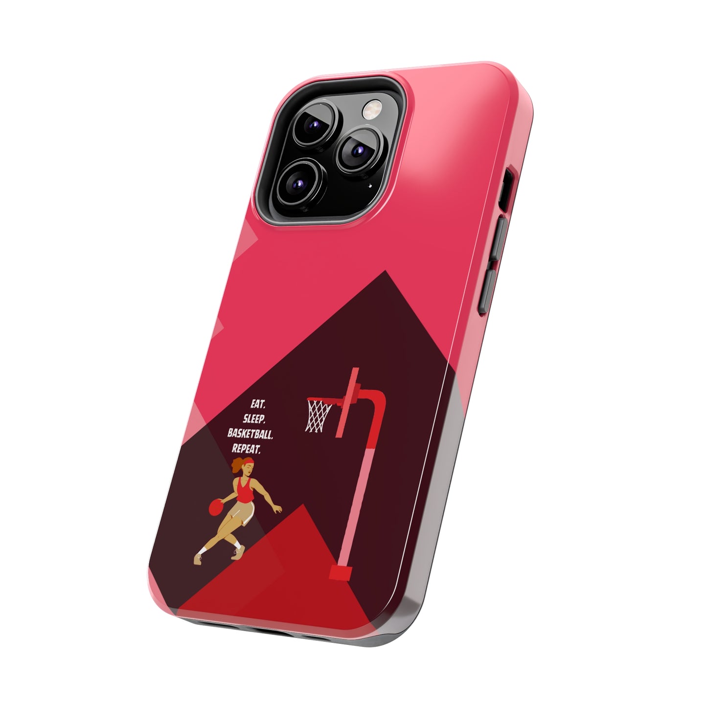 Red Basketball Girl | Mostly iPhone Cases | MIC