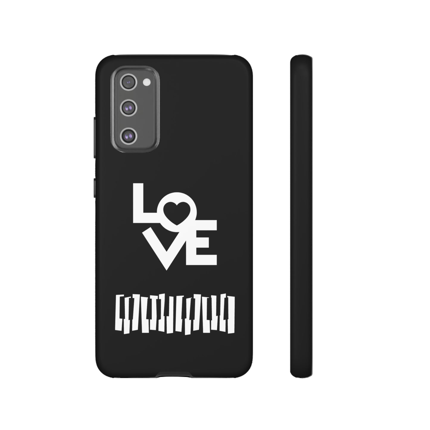 Black Piano Love | Mostly Android Cases | MAC