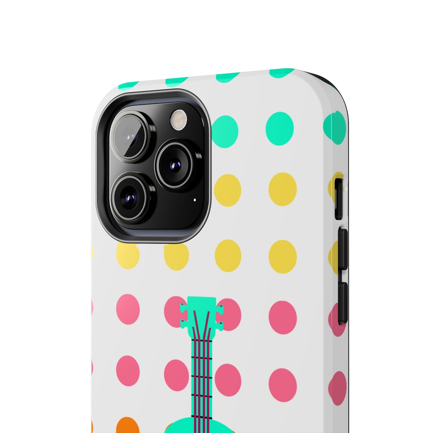 Guitar on Candy Buttons | Mostly iPhone Cases | MIC