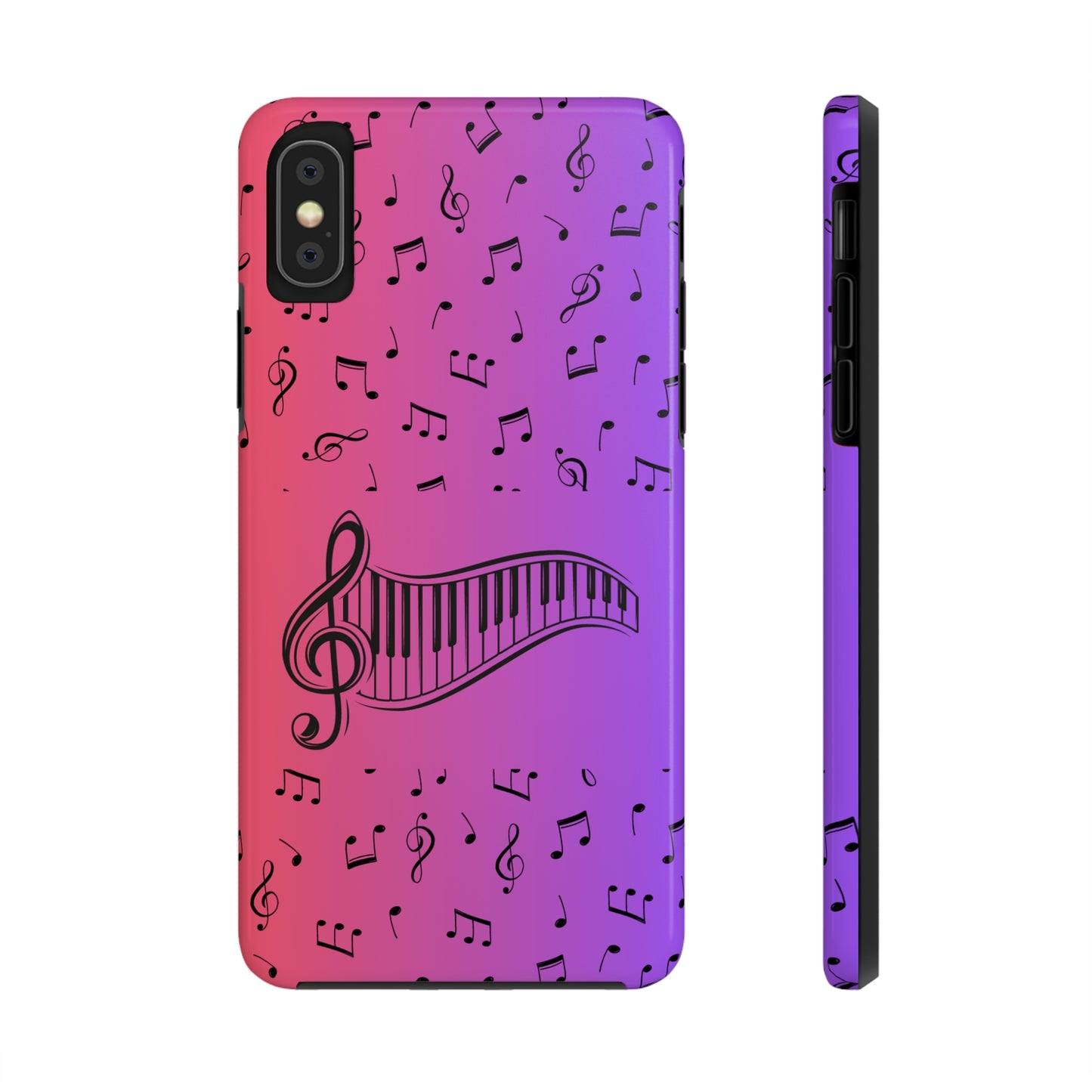 Piano Keyboard on Music Notes & Clefs | Mostly iPhone Cases | MIC