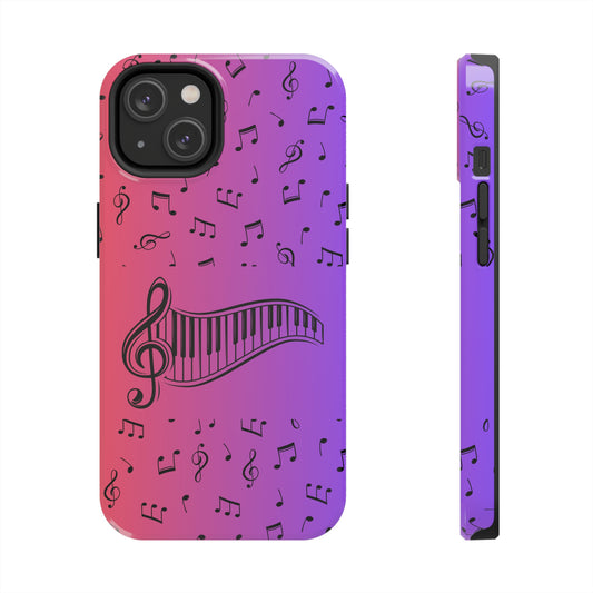 Piano Keyboard on Music Notes & Clefs | Mostly iPhone Cases | MIC