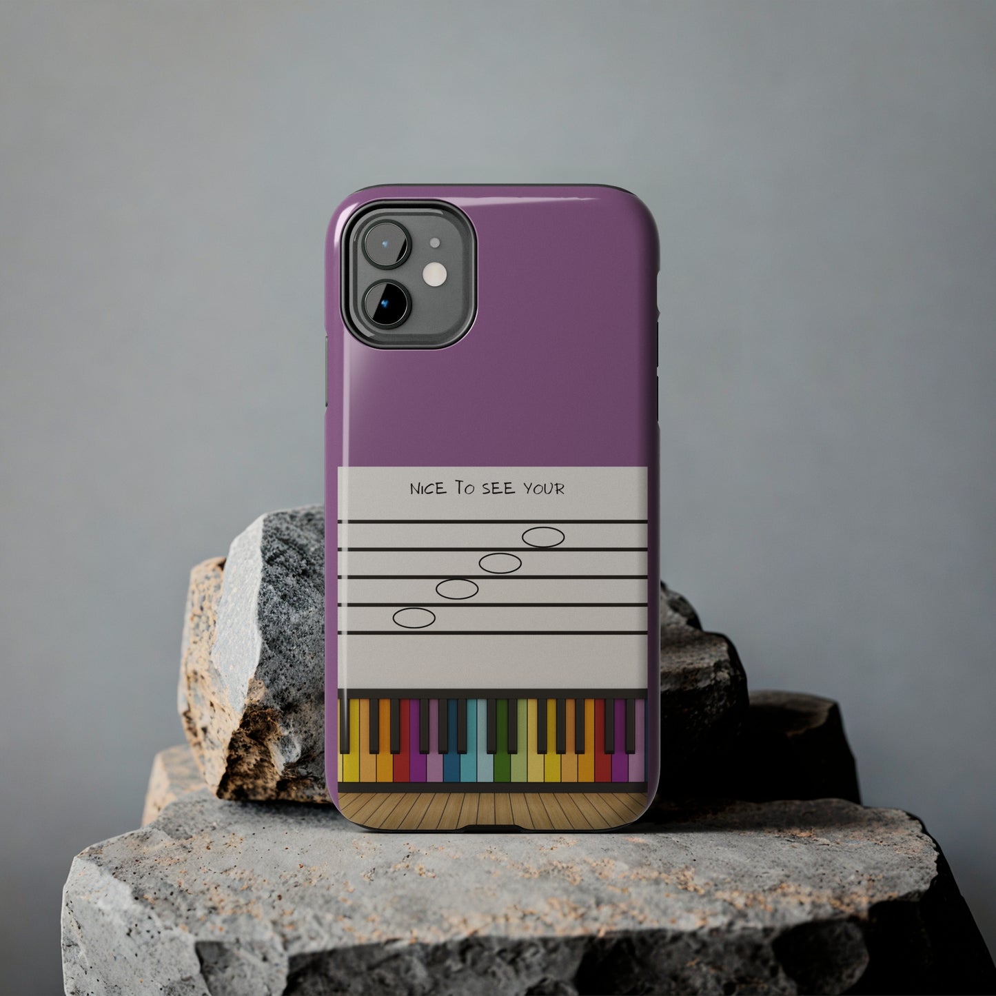 Purple Nice To See Your Face | Mostly iPhone Cases | MIC