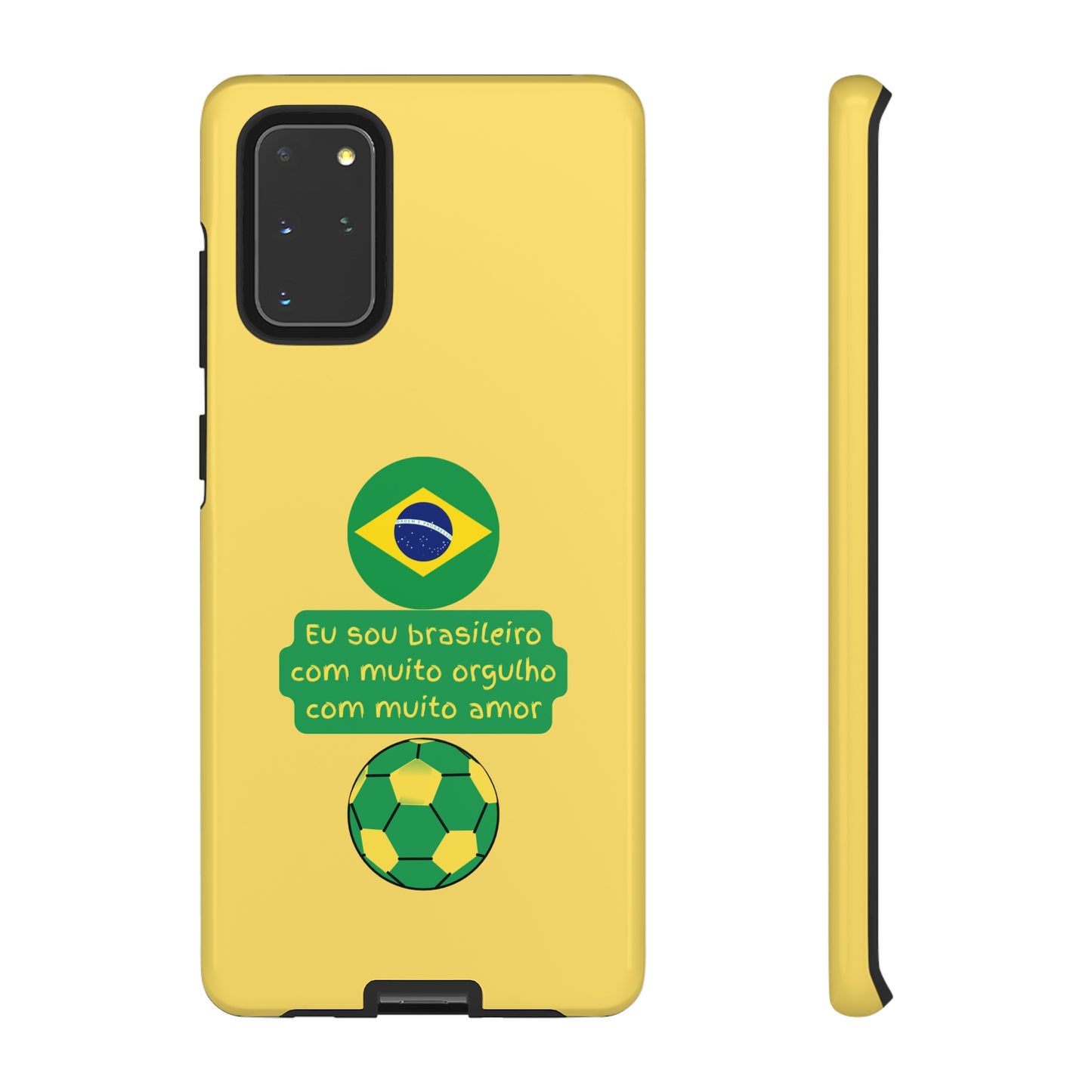 Brazilian Soccer Eu Sou Brasileiro | Mostly Android Cases | MAC