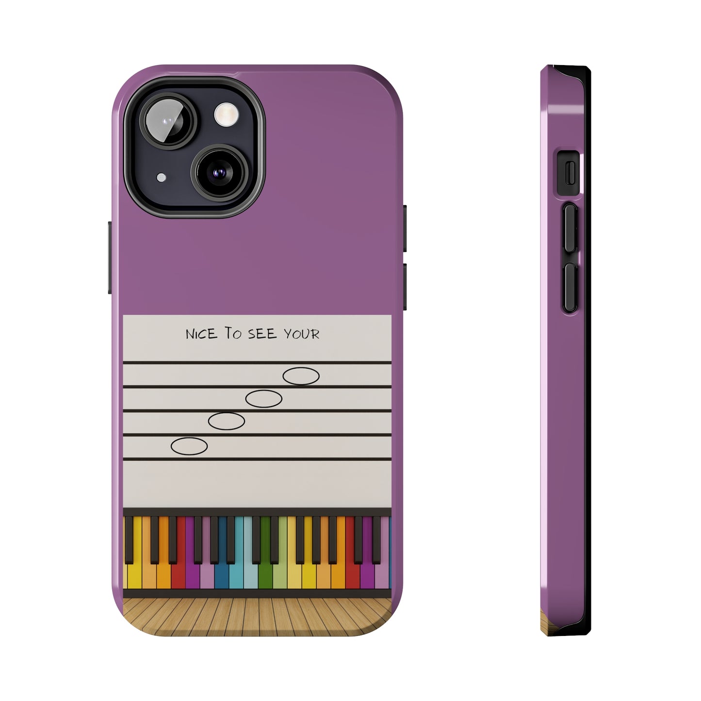 Purple Nice To See Your Face | Mostly iPhone Cases | MIC