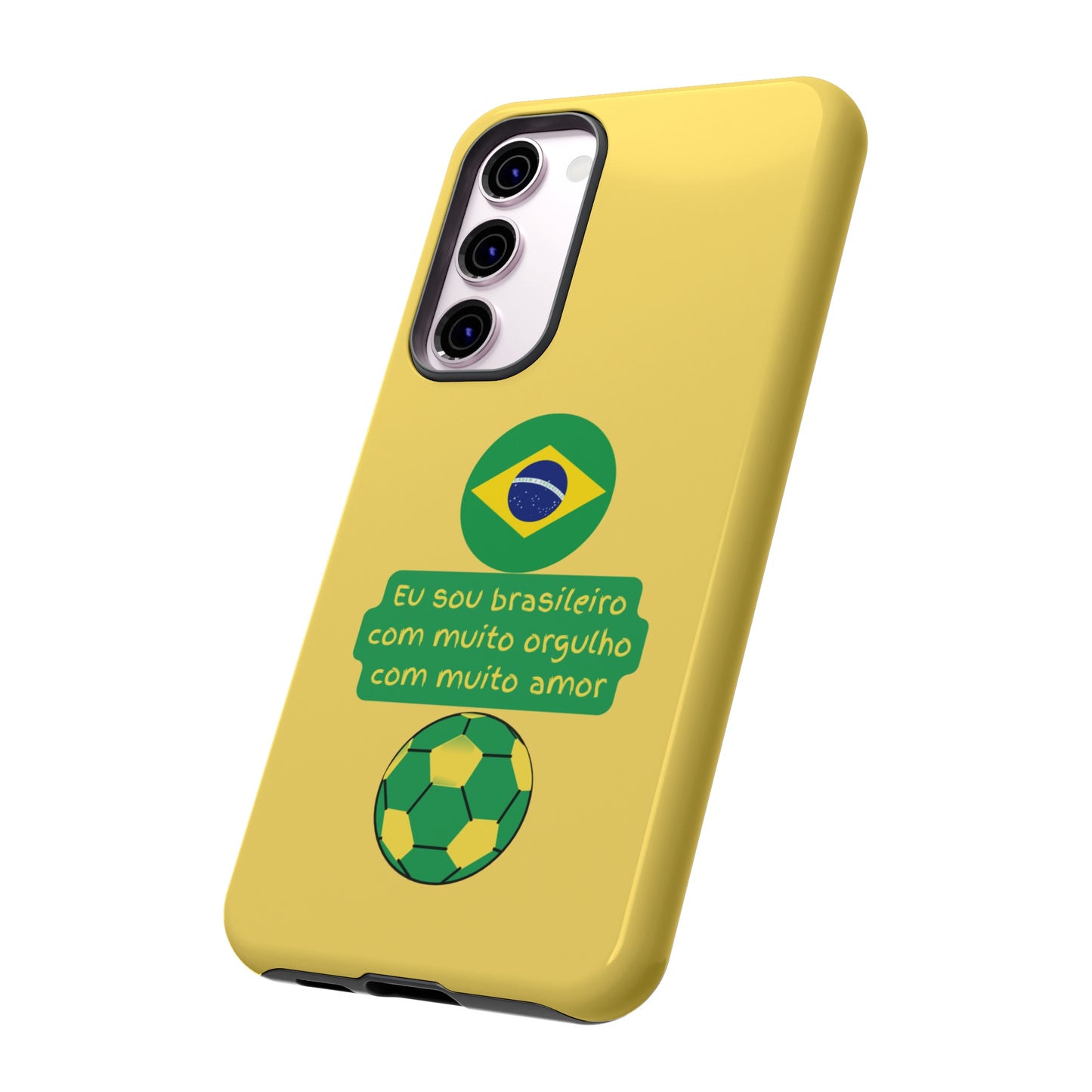 Brazilian Soccer Eu Sou Brasileiro | Mostly Android Cases | MAC