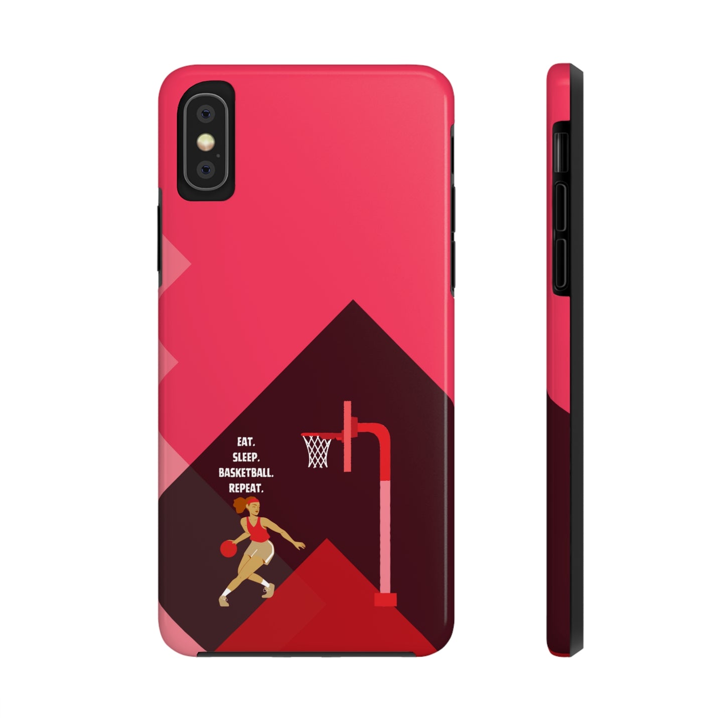 Red Basketball Girl | Mostly iPhone Cases | MIC