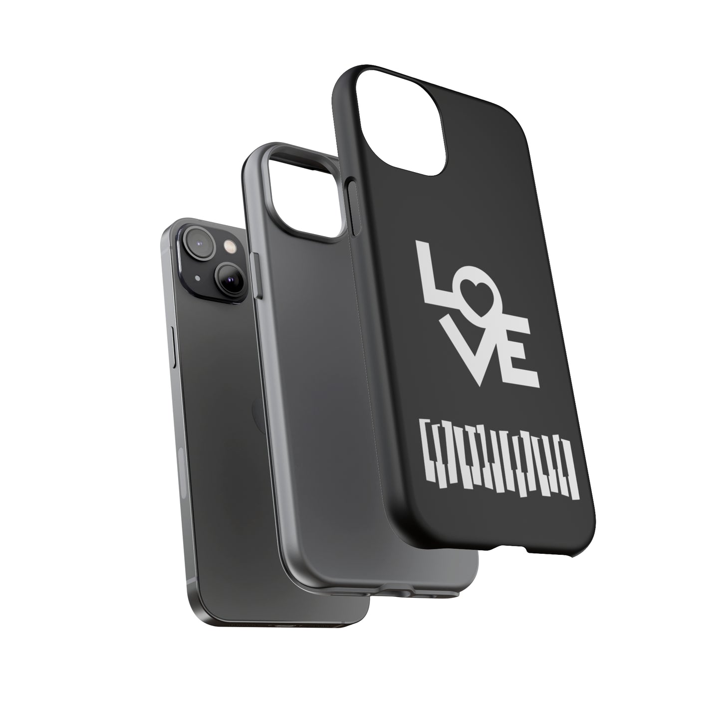 Black Piano Love | Mostly Android Cases | MAC