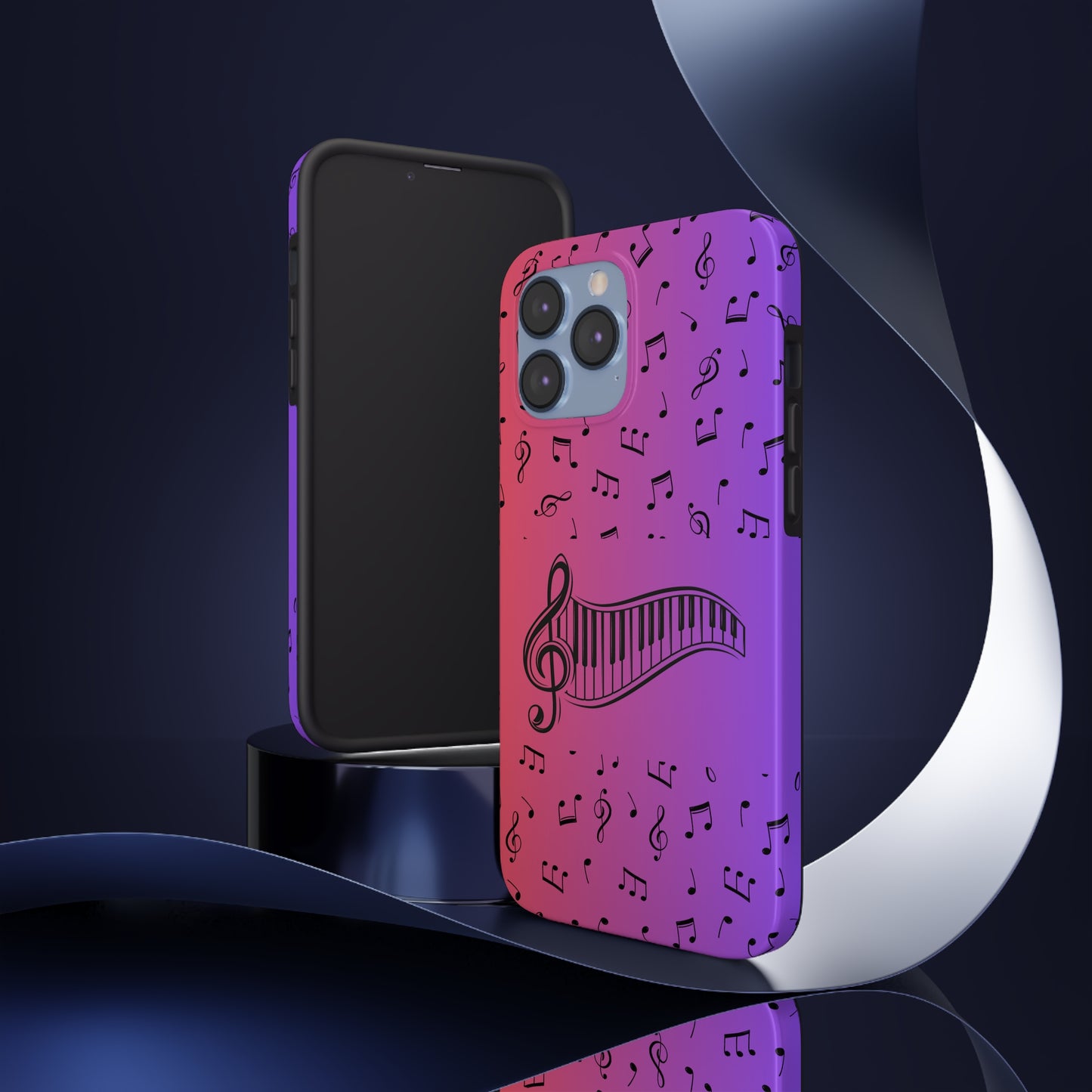 Piano Keyboard on Music Notes & Clefs | Mostly iPhone Cases | MIC