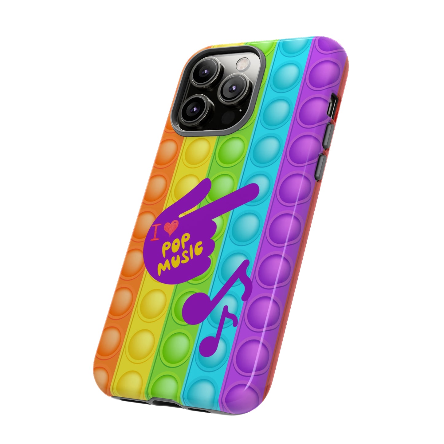 I Love Pop Music | Mostly Android Cases | MAC (not an actual pop it game)