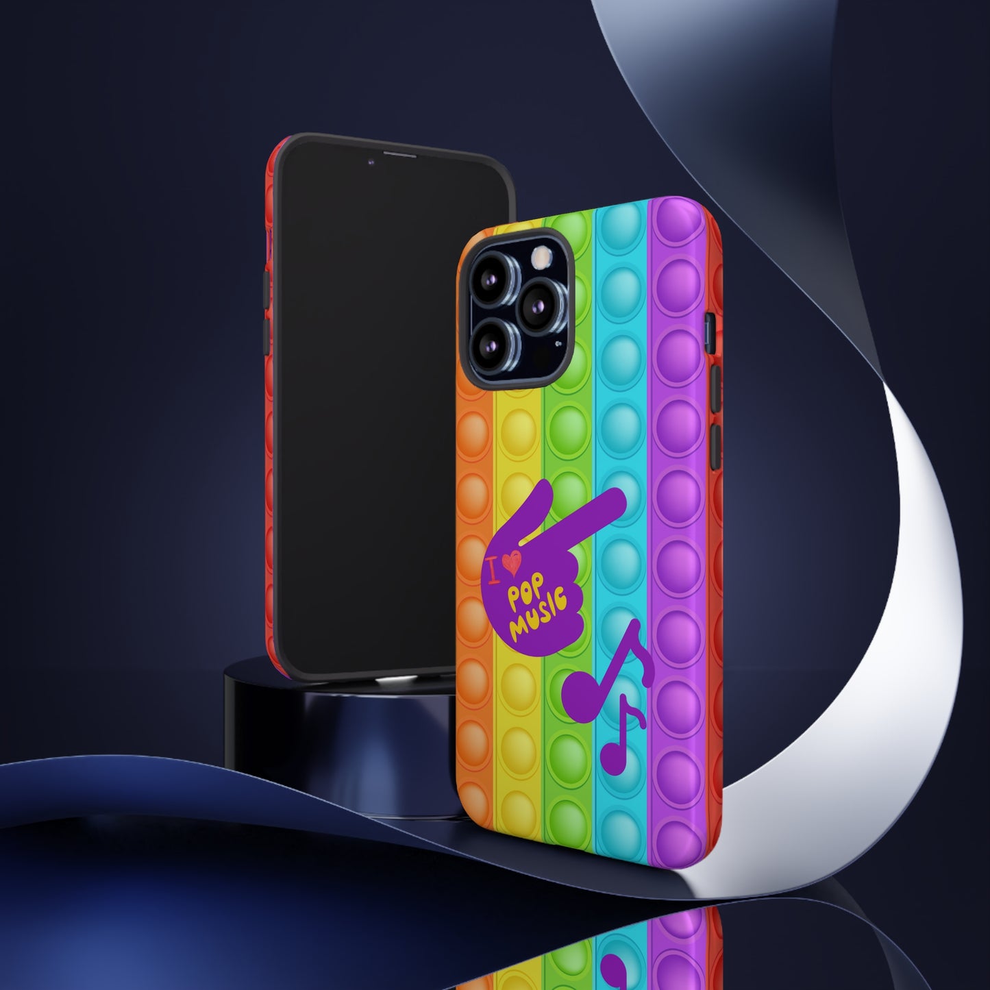 I Love Pop Music | Mostly Android Cases | MAC (not an actual pop it game)