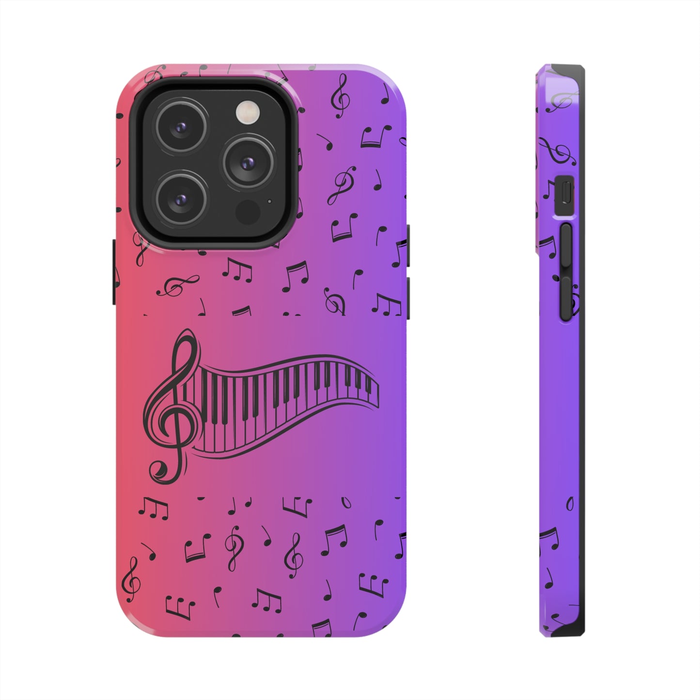 Piano Keyboard on Music Notes & Clefs | Mostly iPhone Cases | MIC