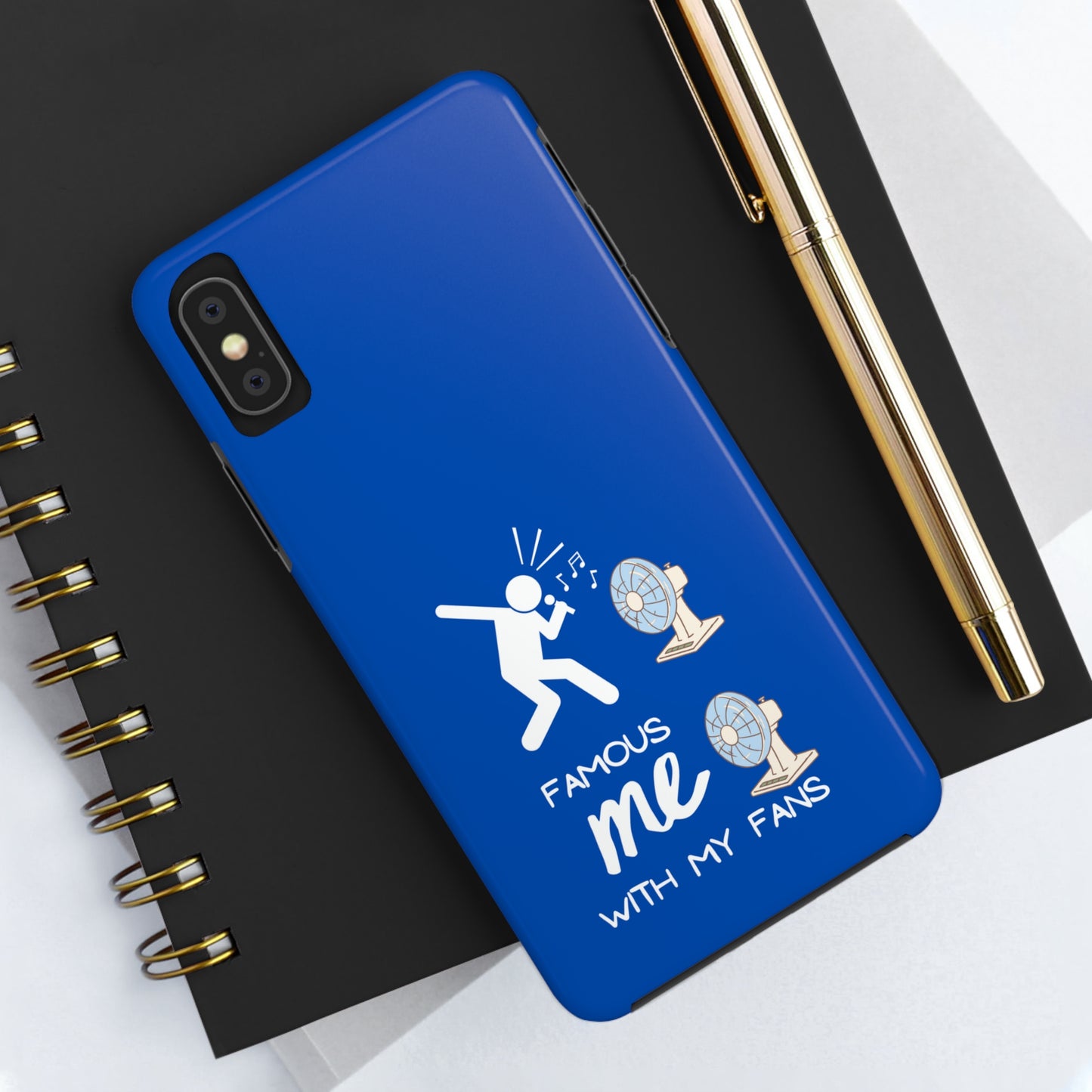 Blue Famous Me With My Fans | Mostly iPhone Cases | MIC