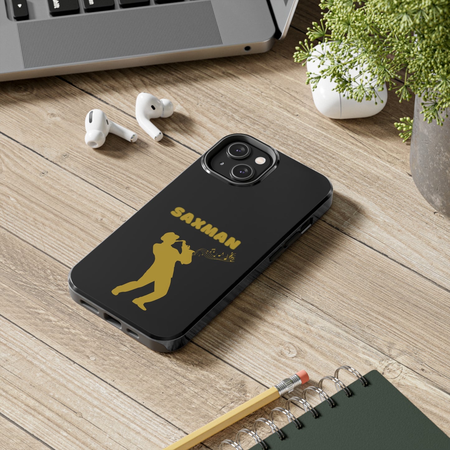 Gold Sax Man | Mostly iPhone Cases | MIC