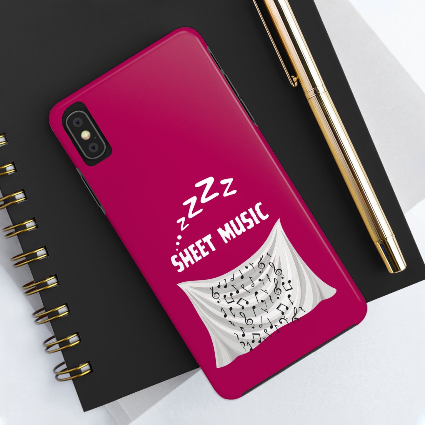 Sheet Music Funny Phone Case | Mostly iPhone Cases | MIC