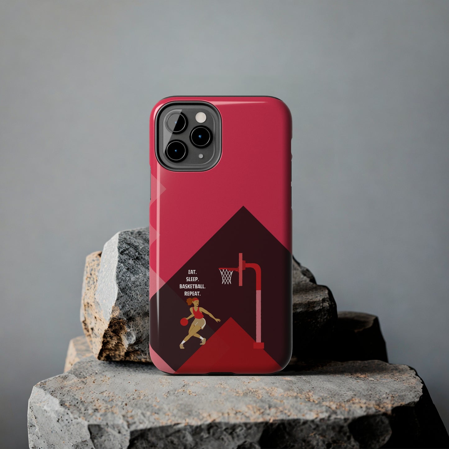 Red Basketball Girl | Mostly iPhone Cases | MIC