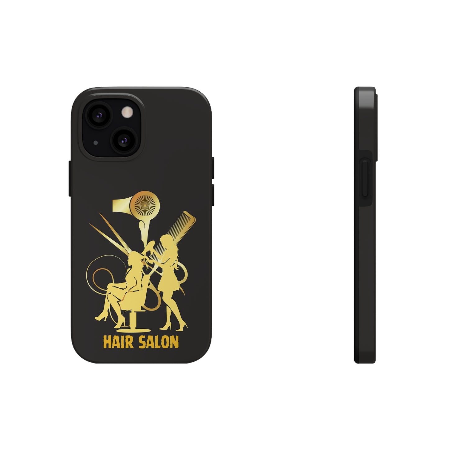 Black and Gold Hair Salon | Mostly iPhone Cases | MIC