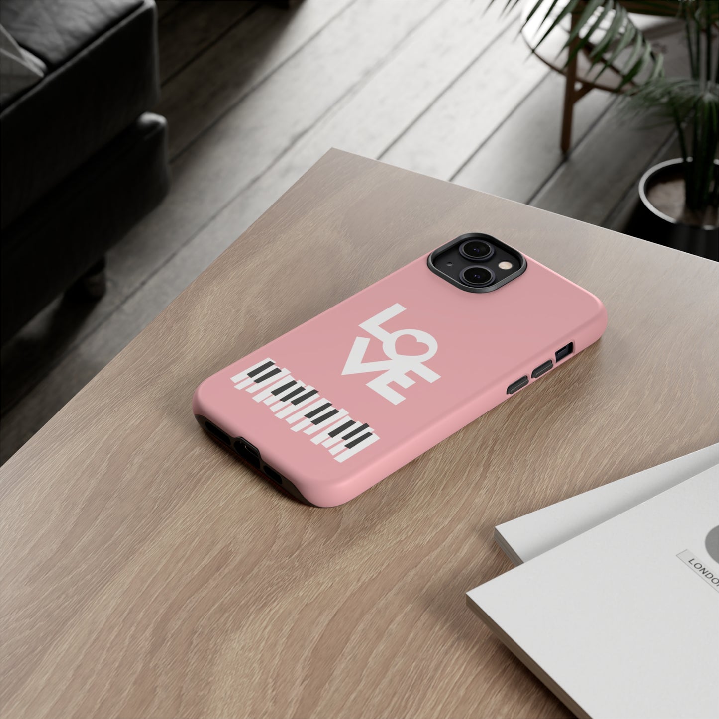 Pinkish Piano Love | Mostly Android Cases | MAC