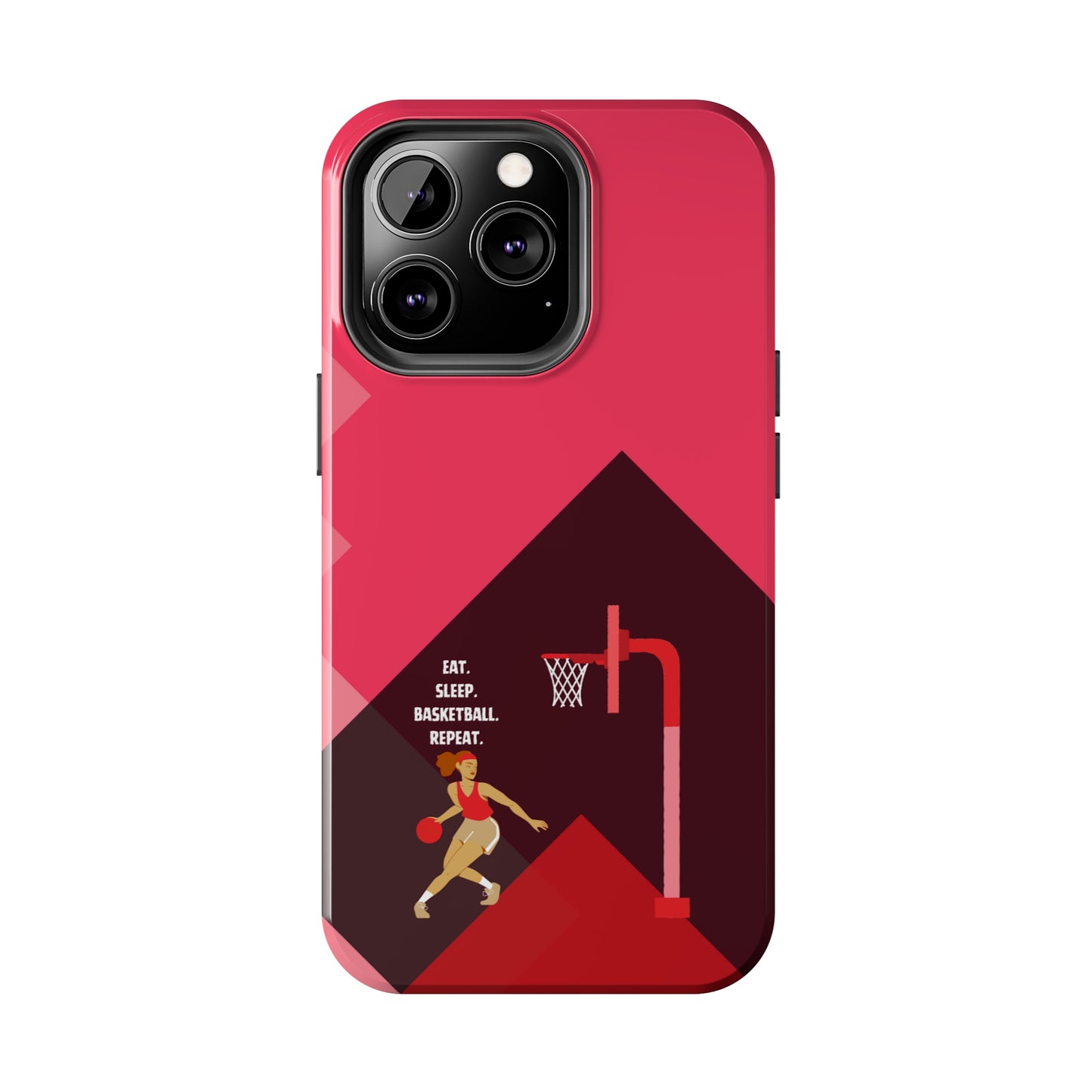 Red Basketball Girl | Mostly iPhone Cases | MIC