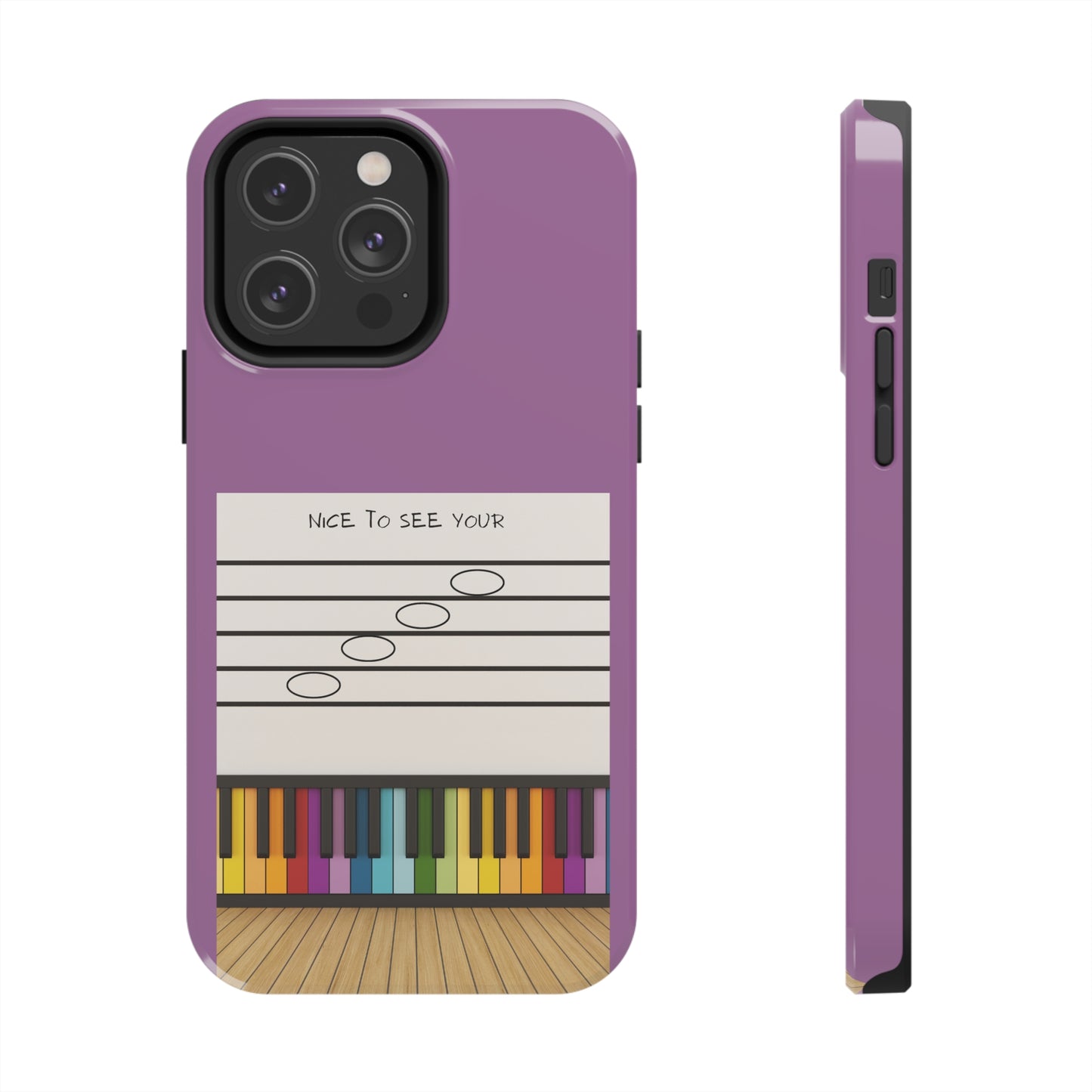 Purple Nice To See Your Face | Mostly iPhone Cases | MIC