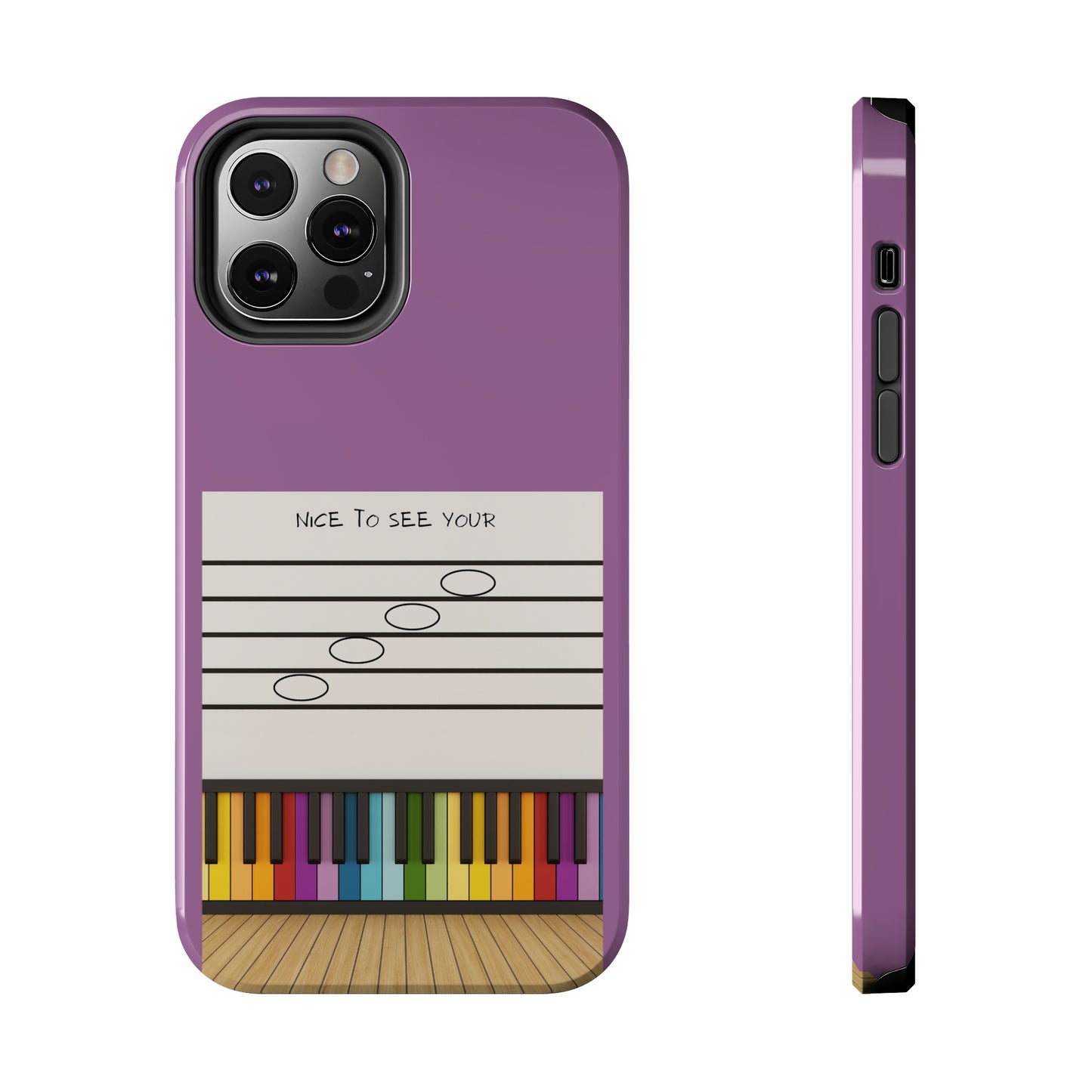 Purple Nice To See Your Face | Mostly iPhone Cases | MIC