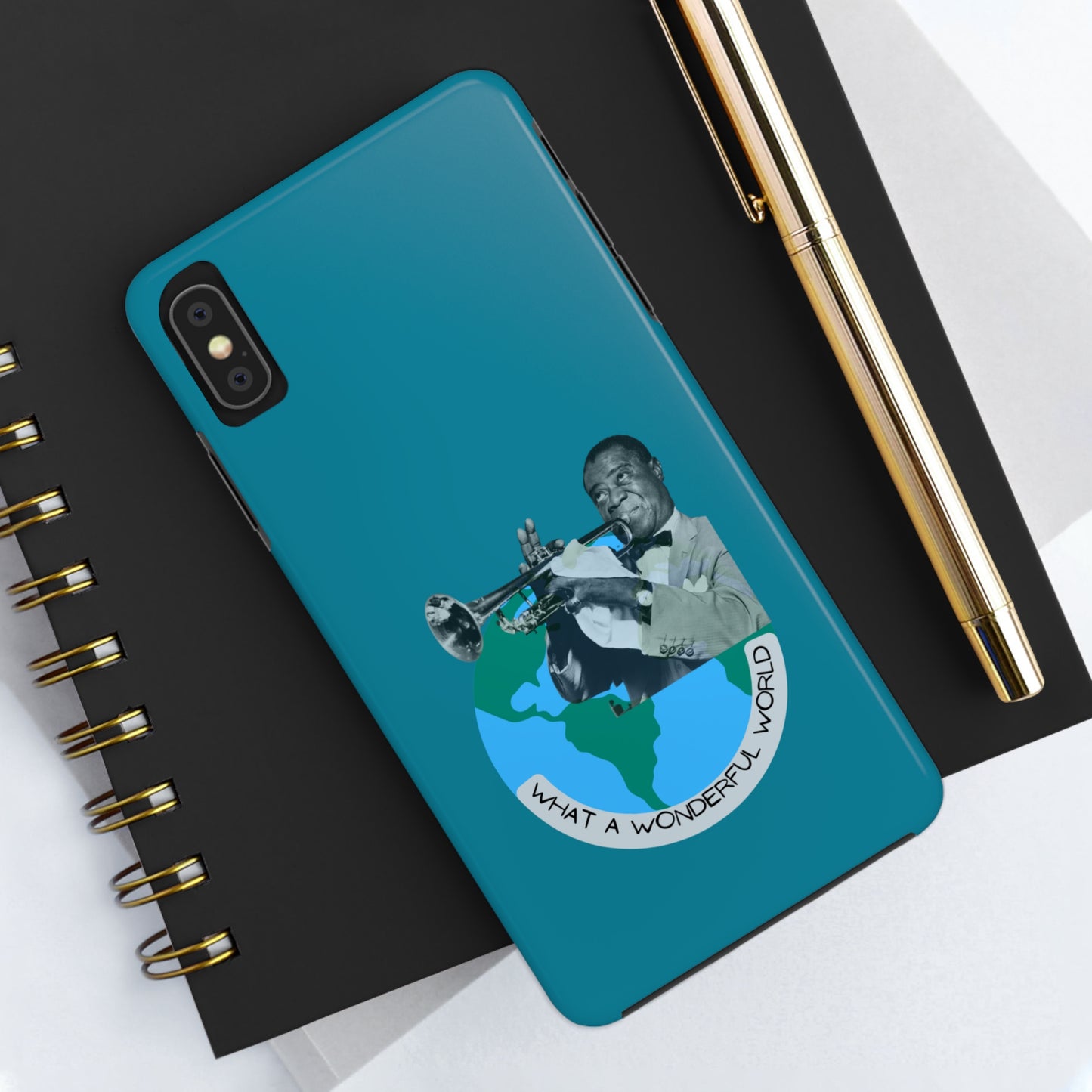 Louis Armstrong Wonderful World | Mostly iPhone Cases | MIC