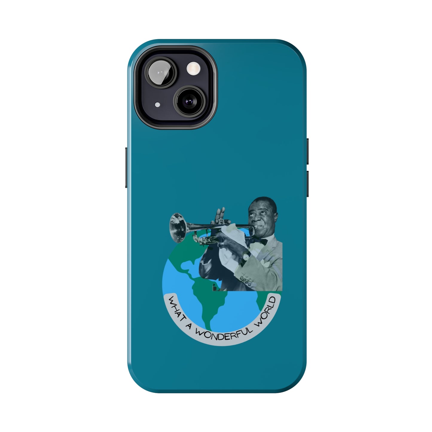 Louis Armstrong Wonderful World | Mostly iPhone Cases | MIC