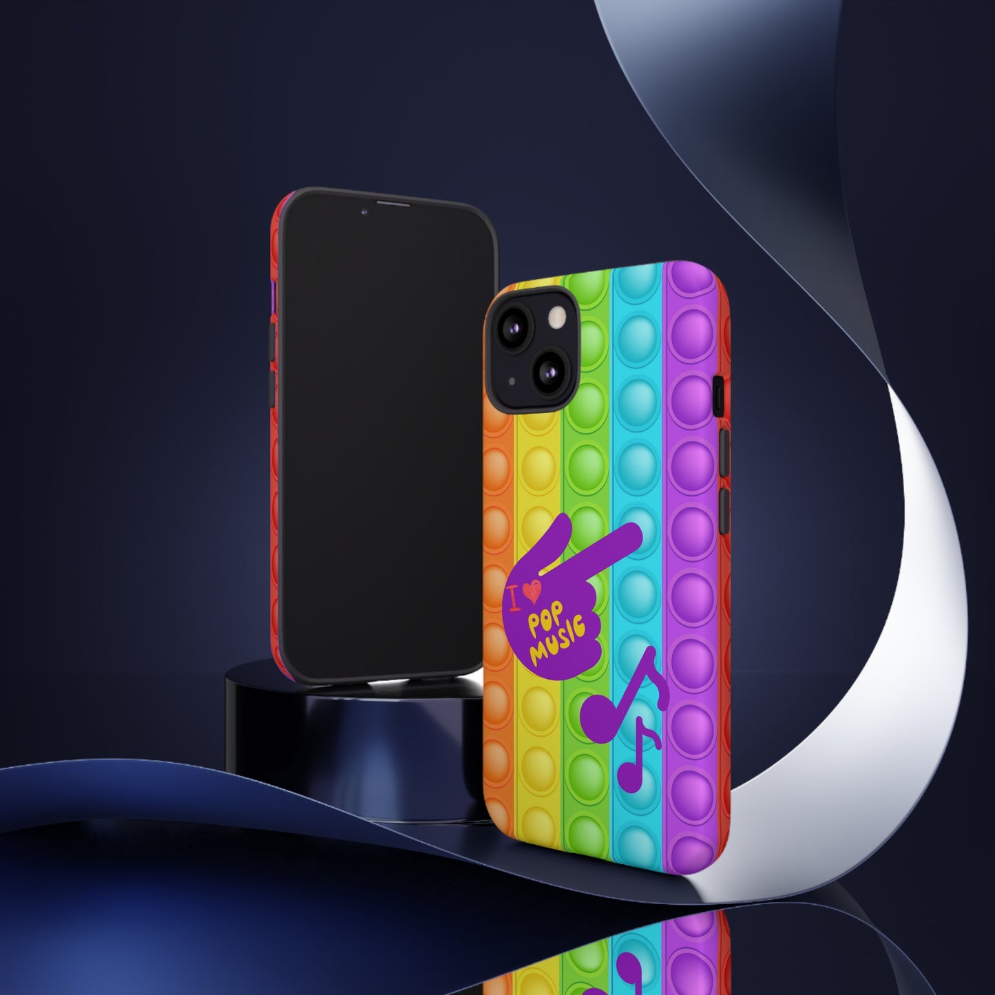 I Love Pop Music | Mostly Android Cases | MAC (not an actual pop it game)