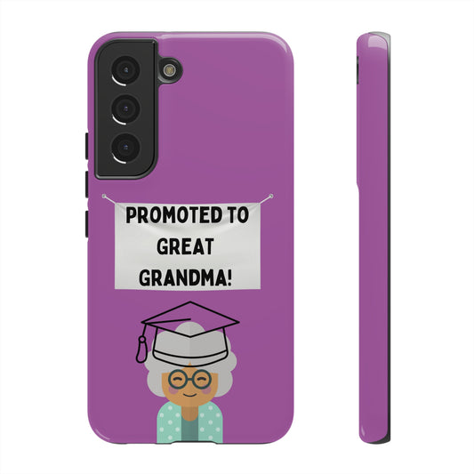 Promoted to Great Grandma | Mostly Android Cases | MAC