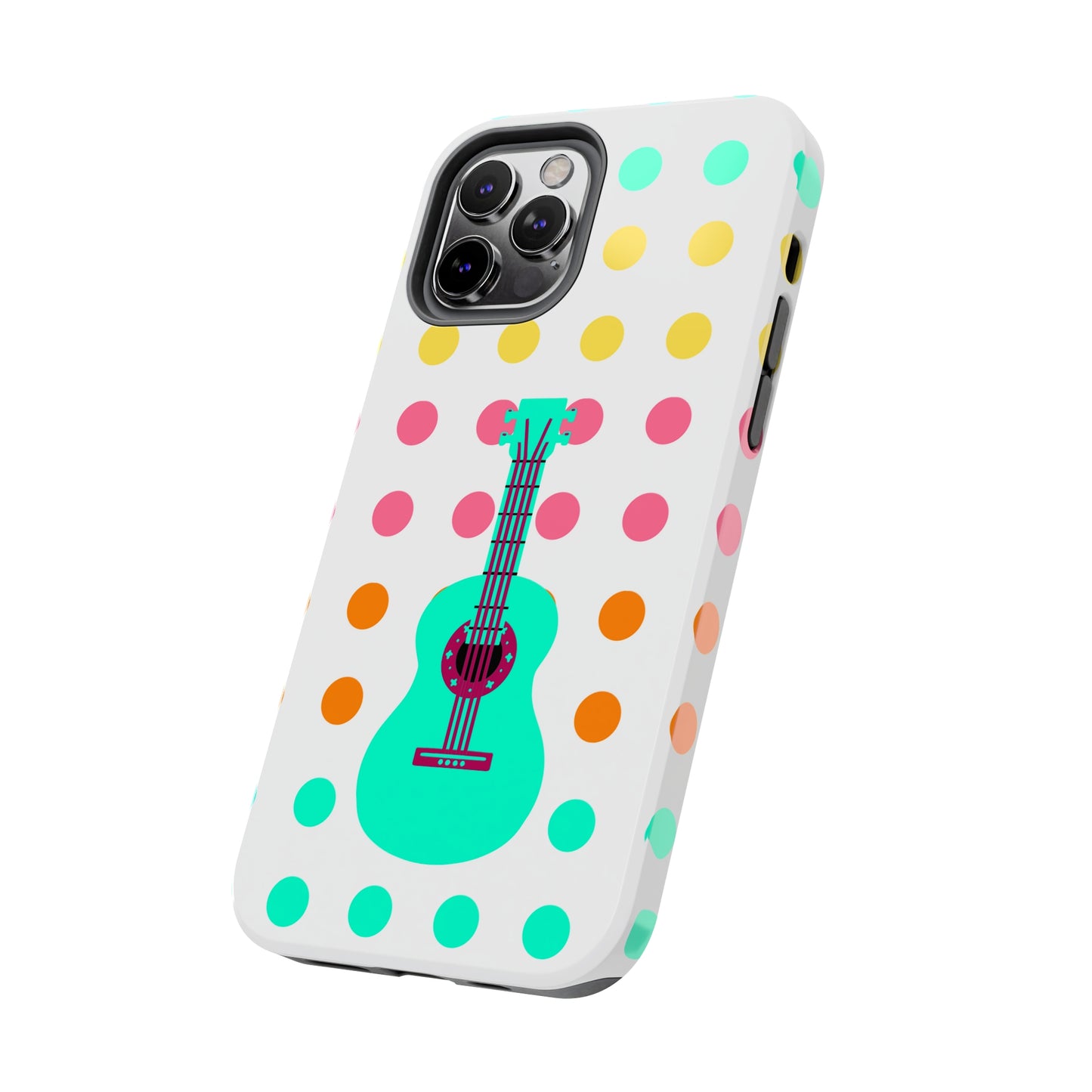 Guitar on Candy Buttons | Mostly iPhone Cases | MIC