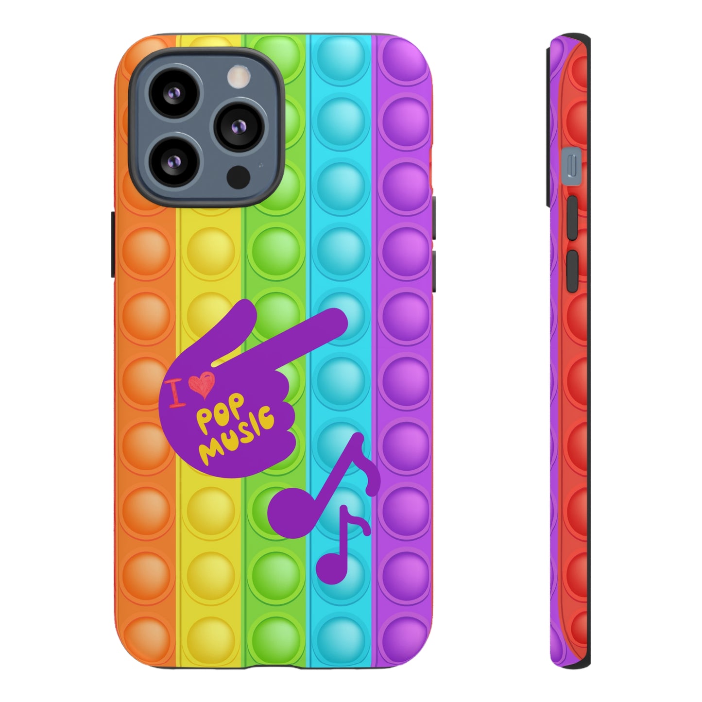 I Love Pop Music | Mostly Android Cases | MAC (not an actual pop it game)