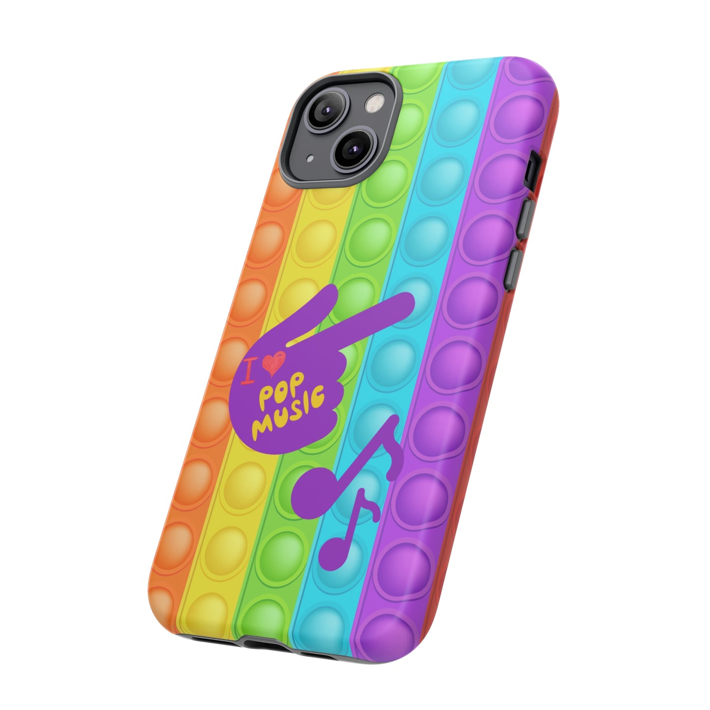 I Love Pop Music | Mostly Android Cases | MAC (not an actual pop it game)