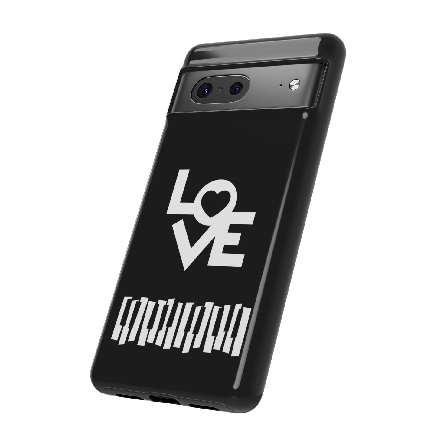 Black Piano Love | Mostly Android Cases | MAC