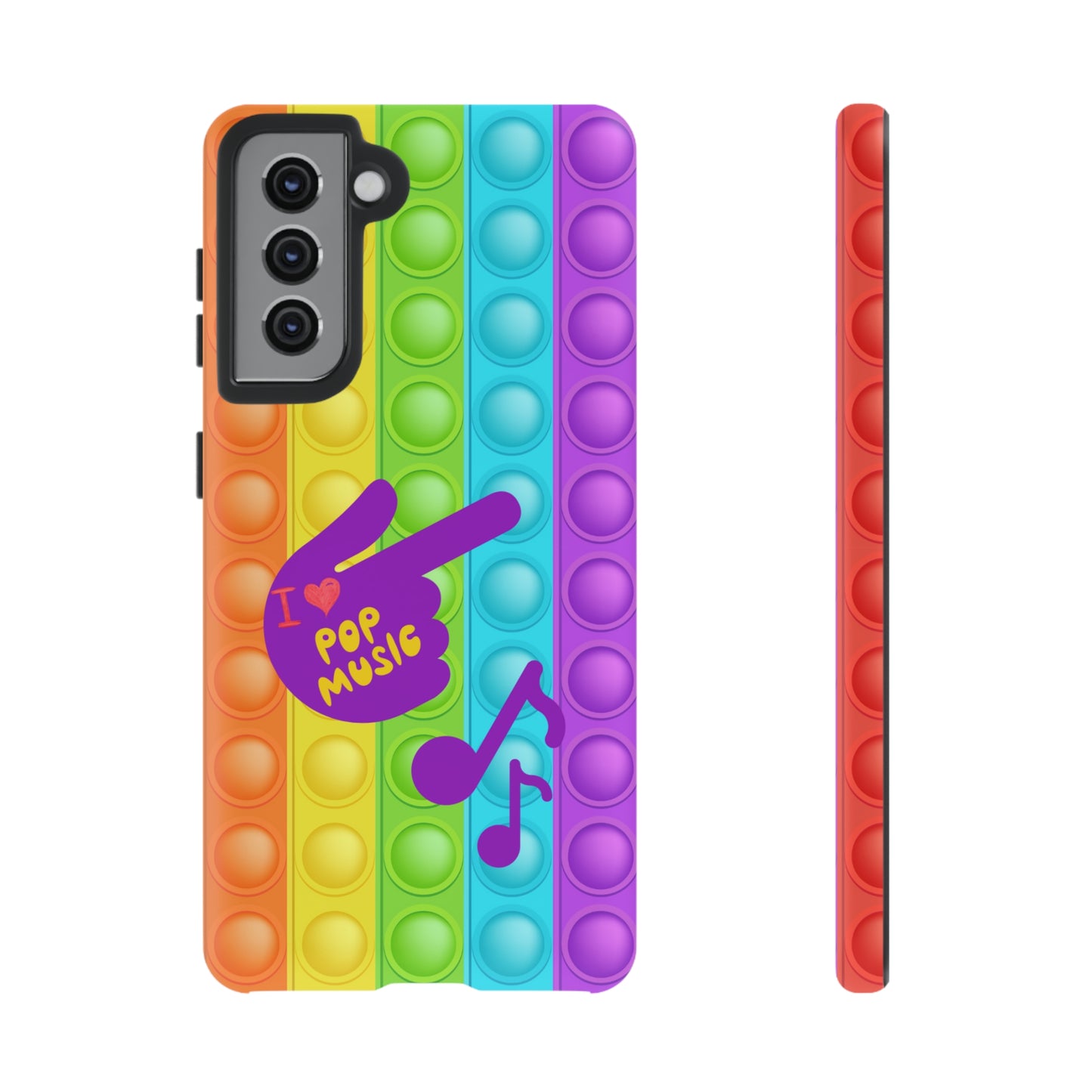 I Love Pop Music | Mostly Android Cases | MAC (not an actual pop it game)