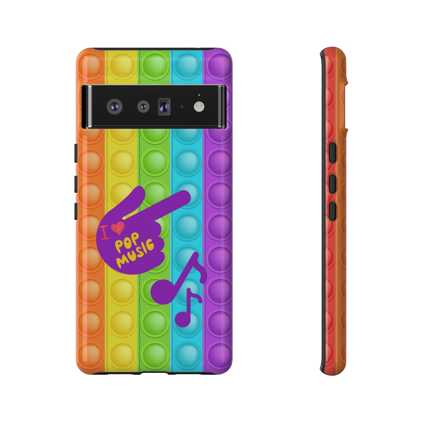 I Love Pop Music | Mostly Android Cases | MAC (not an actual pop it game)