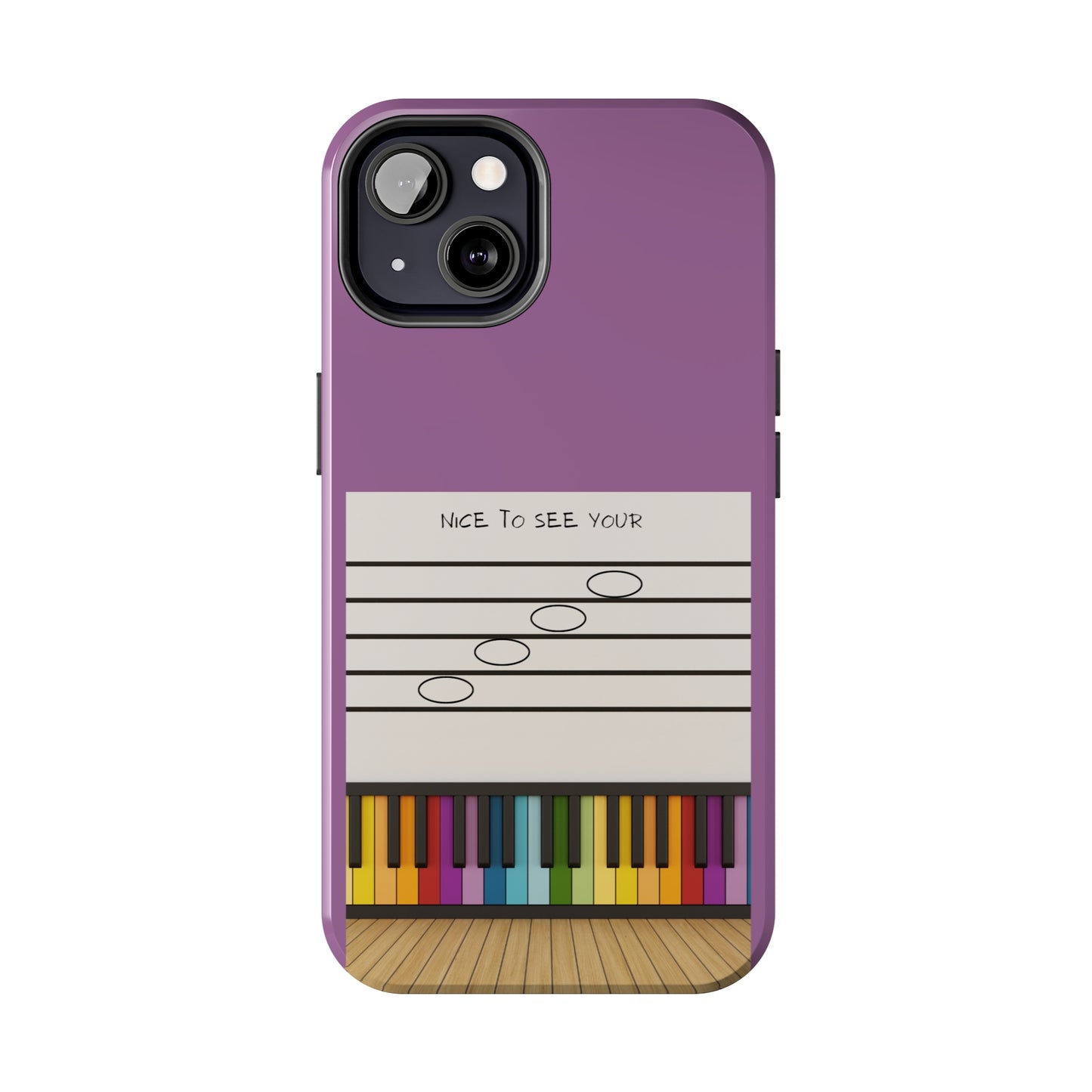 Purple Nice To See Your Face | Mostly iPhone Cases | MIC