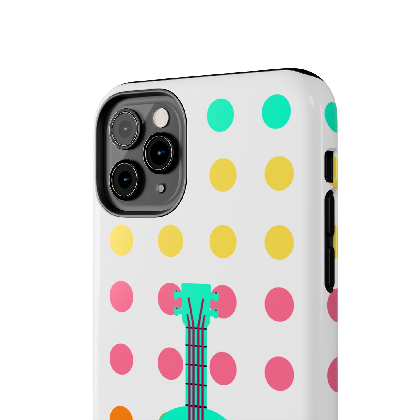 Guitar on Candy Buttons | Mostly iPhone Cases | MIC