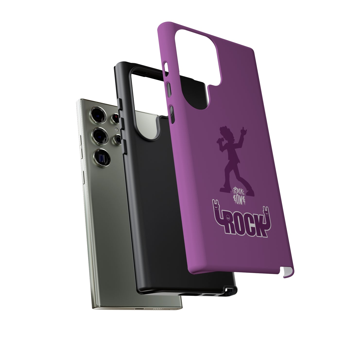 Rock On Purple Rockstar | Mostly Android Cases | MAC