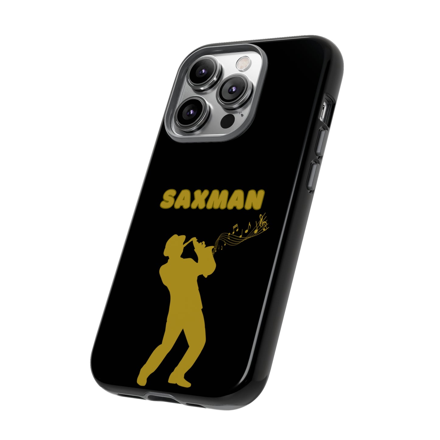 Gold Sax Man | Mostly Android Cases | MAC