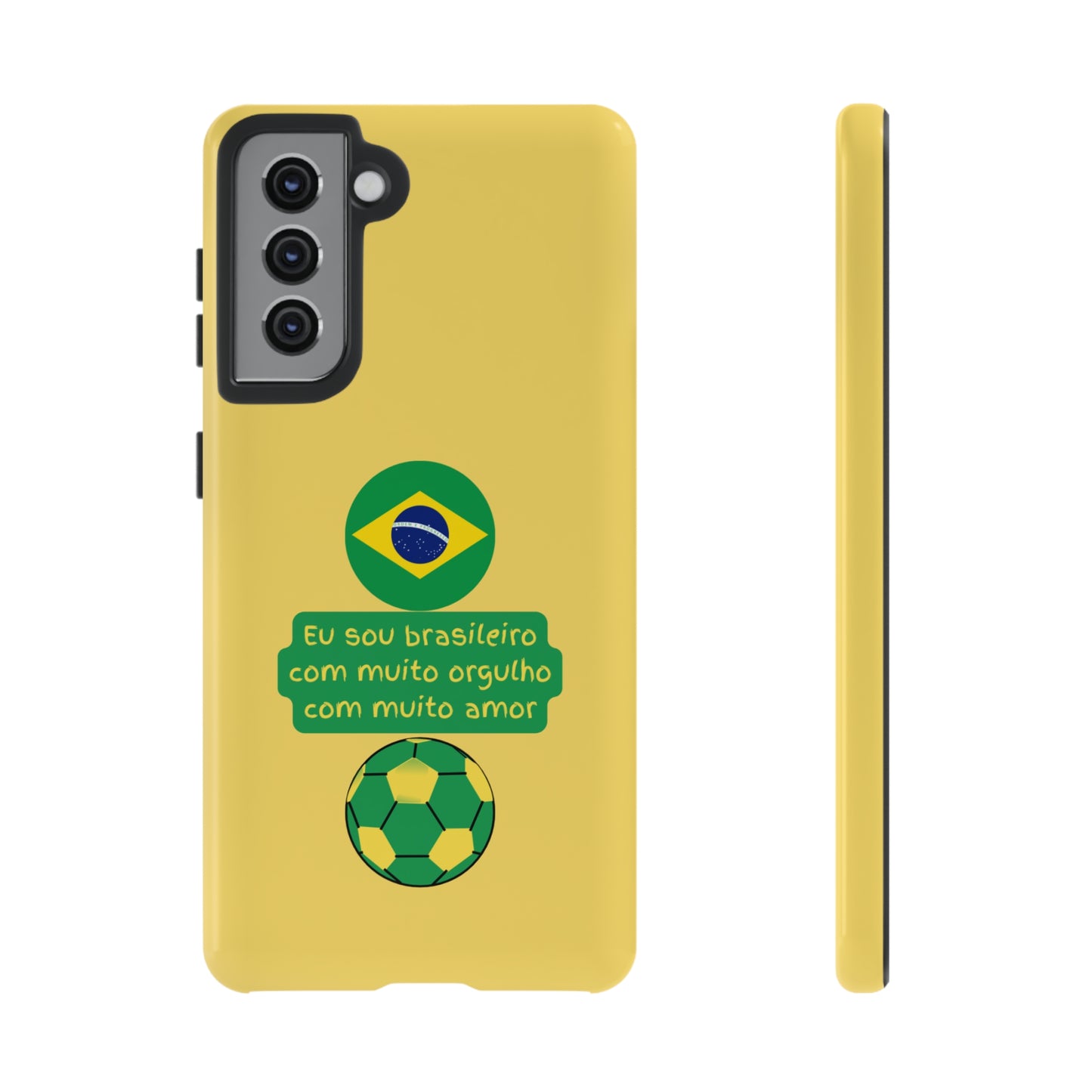 Brazilian Soccer Eu Sou Brasileiro | Mostly Android Cases | MAC