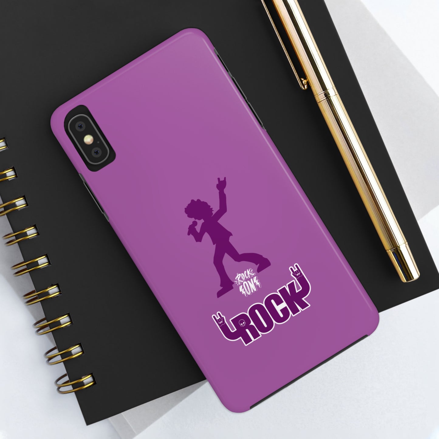 Rock On Purple Rockstar | Mostly iPhone Cases | MIC