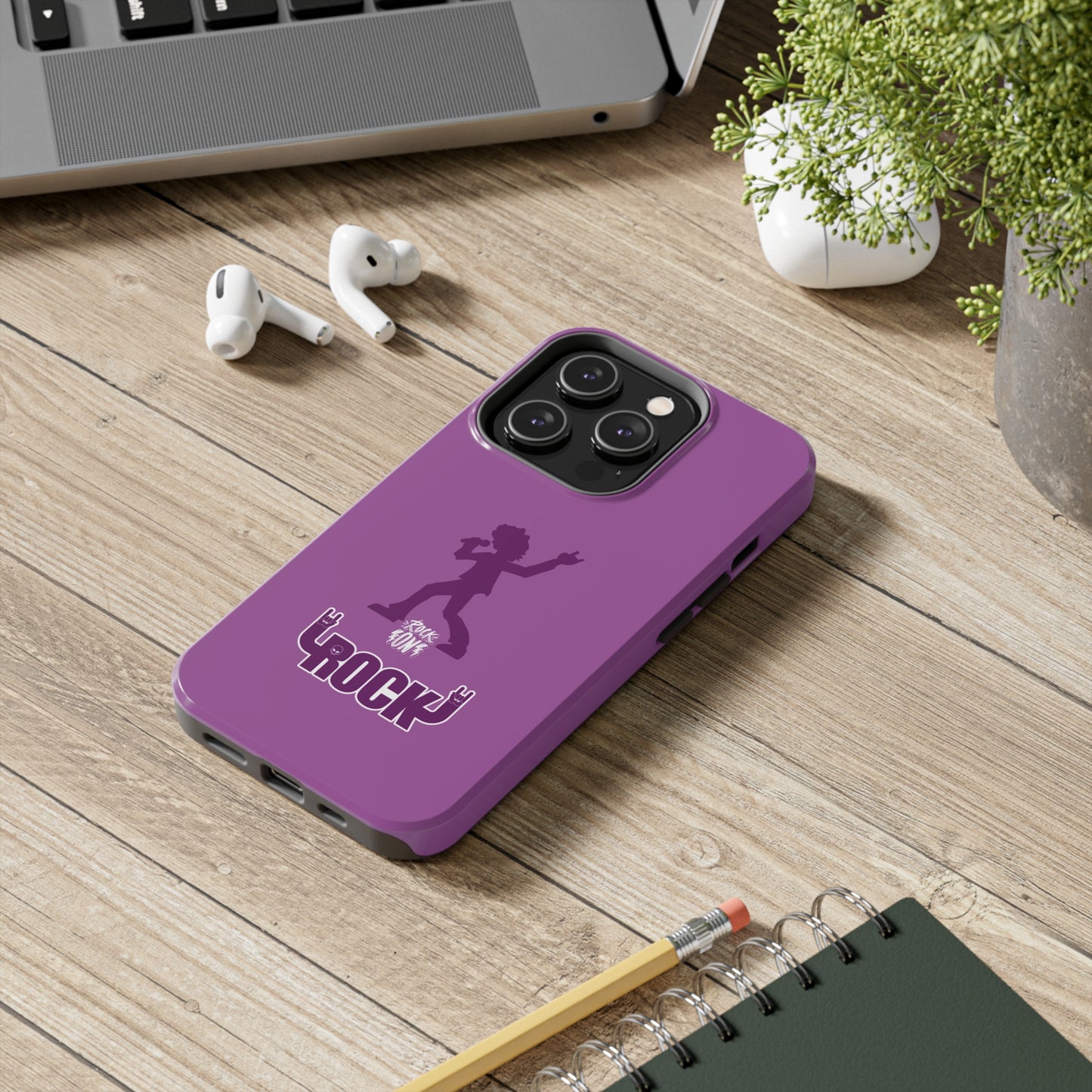 Rock On Purple Rockstar | Mostly iPhone Cases | MIC