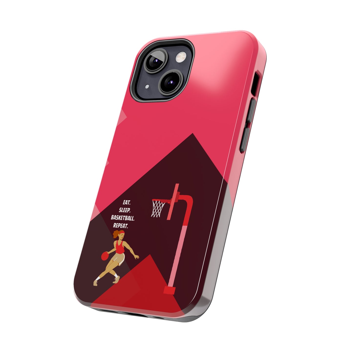 Red Basketball Girl | Mostly iPhone Cases | MIC