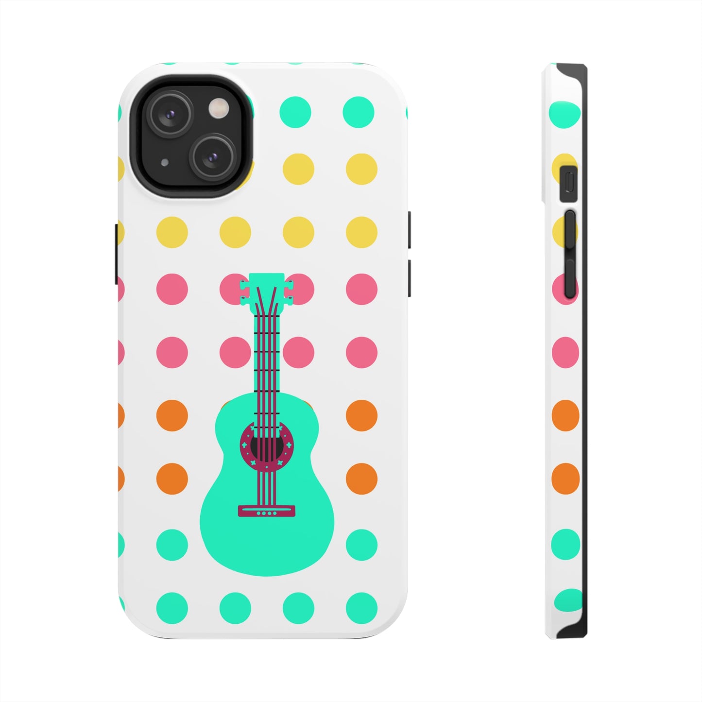 Guitar on Candy Buttons | Mostly iPhone Cases | MIC