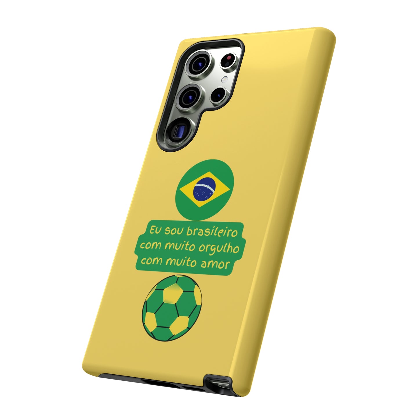 Brazilian Soccer Eu Sou Brasileiro | Mostly Android Cases | MAC