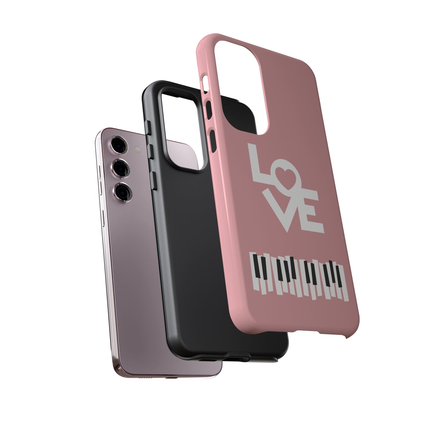 Pinkish Piano Love | Mostly Android Cases | MAC