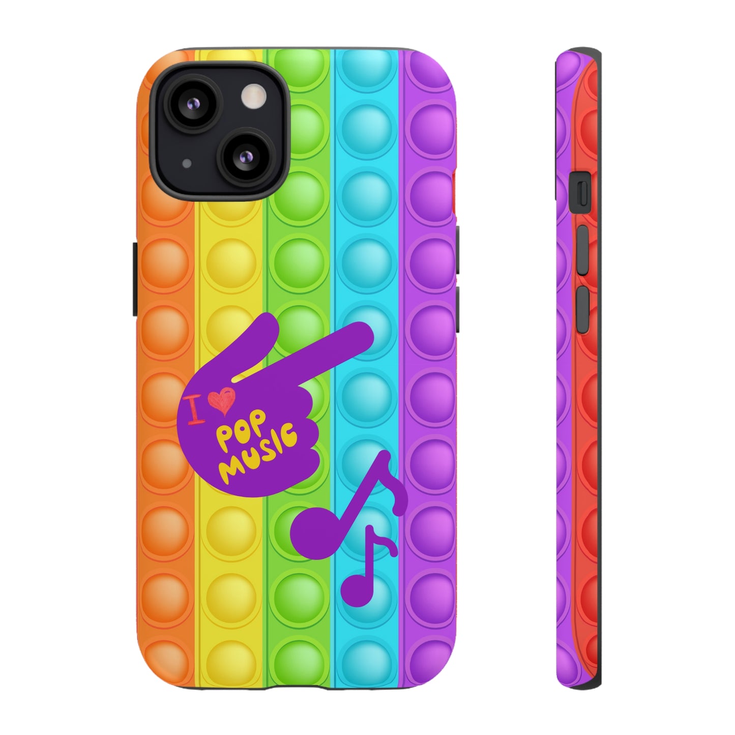 I Love Pop Music | Mostly Android Cases | MAC (not an actual pop it game)