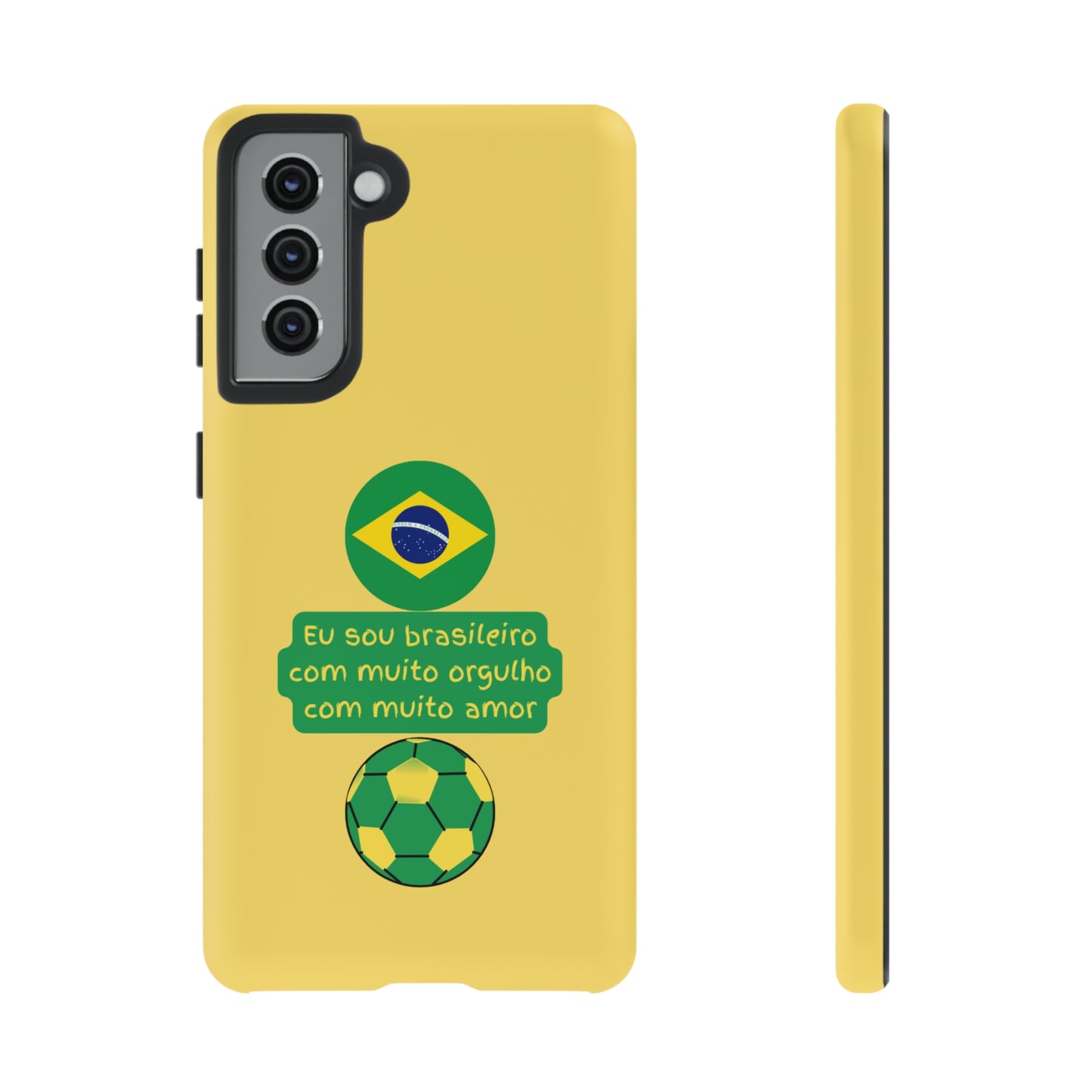 Brazilian Soccer Eu Sou Brasileiro | Mostly Android Cases | MAC